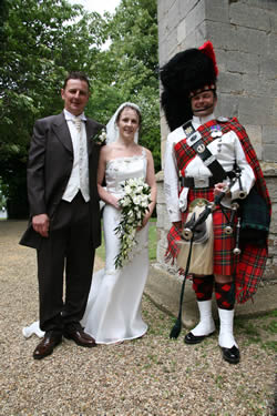 Cambridge Bagpiper