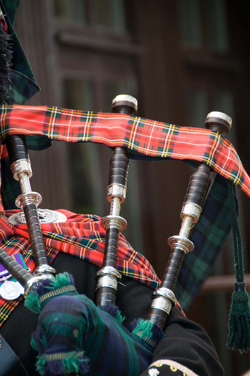 Cambridge Bagpiper