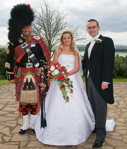 Cambridge Bagpiper