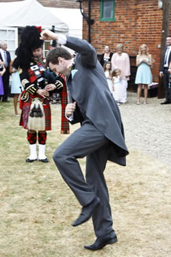 Cambridge Bagpiper