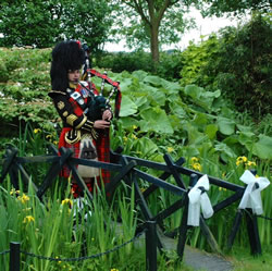 Cambridge Bagpiper