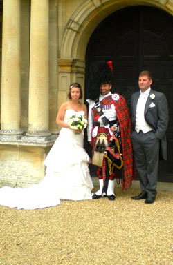 Cambridge Bagpiper