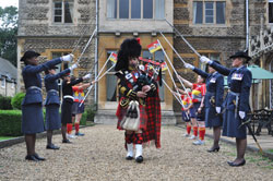 Cambridge Bagpiper