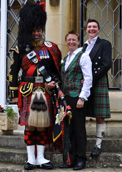 Cambridge Bagpiper