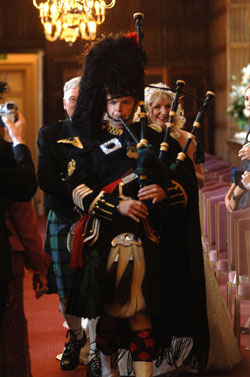 Cambridge Bagpiper