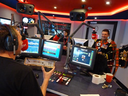 Cambridge Bagpiper at Heart Radio