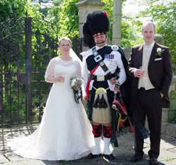 Cambridge Bagpiper