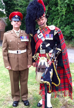 Cambridge Bagpiper