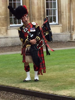 Cambridge Bagpiper