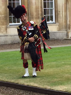 Cambridge Bagpiper