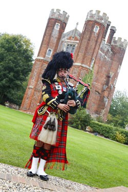 Cambridge Bagpiper