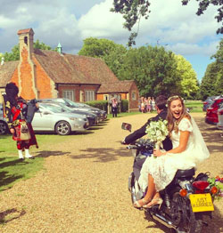 Cambridge Bagpiper